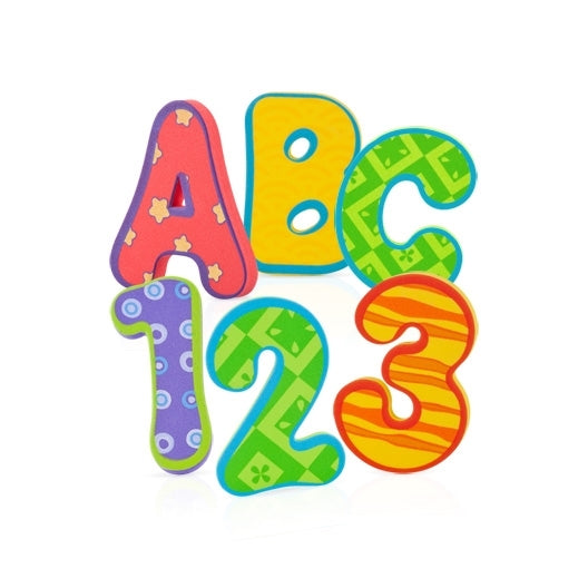 Foam Bath Letters & Numbers