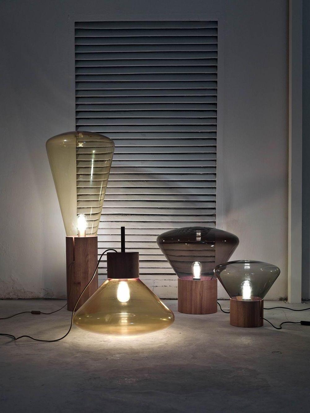 Muffin Collation Pendant. Table & Floor Lamps Set