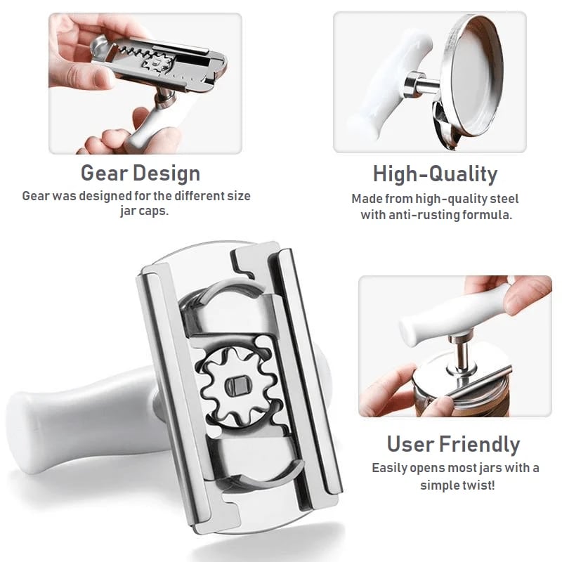 Mother's Day Pre-Sale 48% OFF - Effortless arthritis Jar Opener(BUY 2 GET 1 FREE NOW)