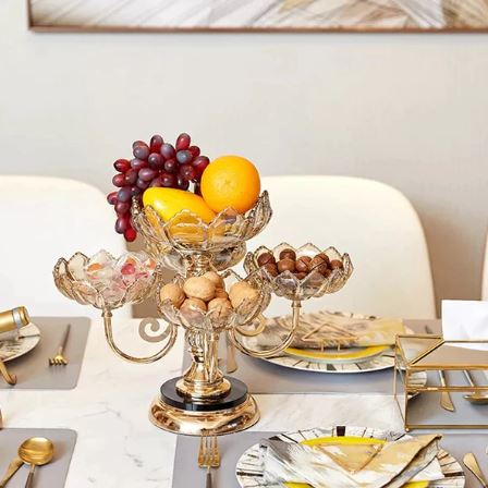 Rotating Dry Fruit Plate Rack. Dry Fruit Organizer