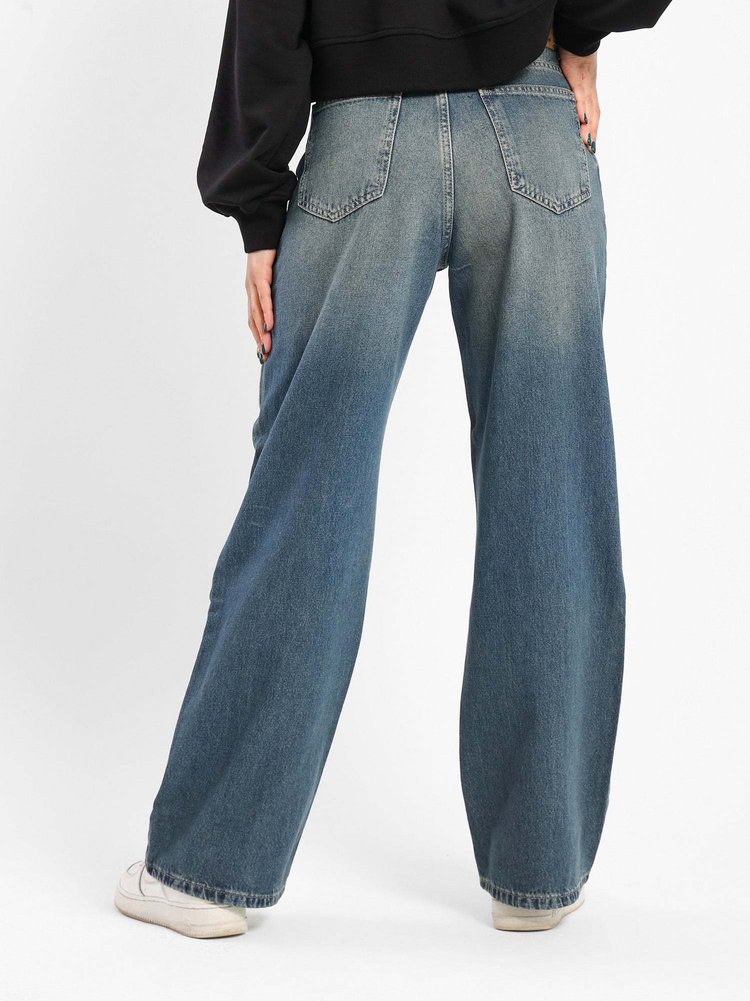 Dirty Wash Denim Jeans