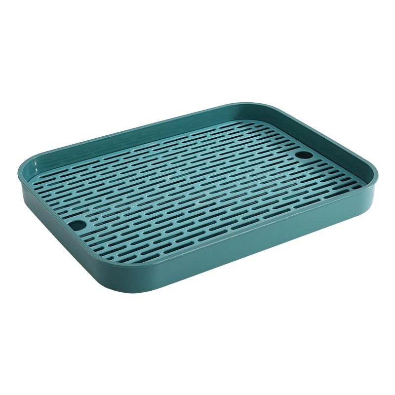 Tea Tray Household Tray Light Luxury Modern Draining Small Tea Set  Living Room Kitchen