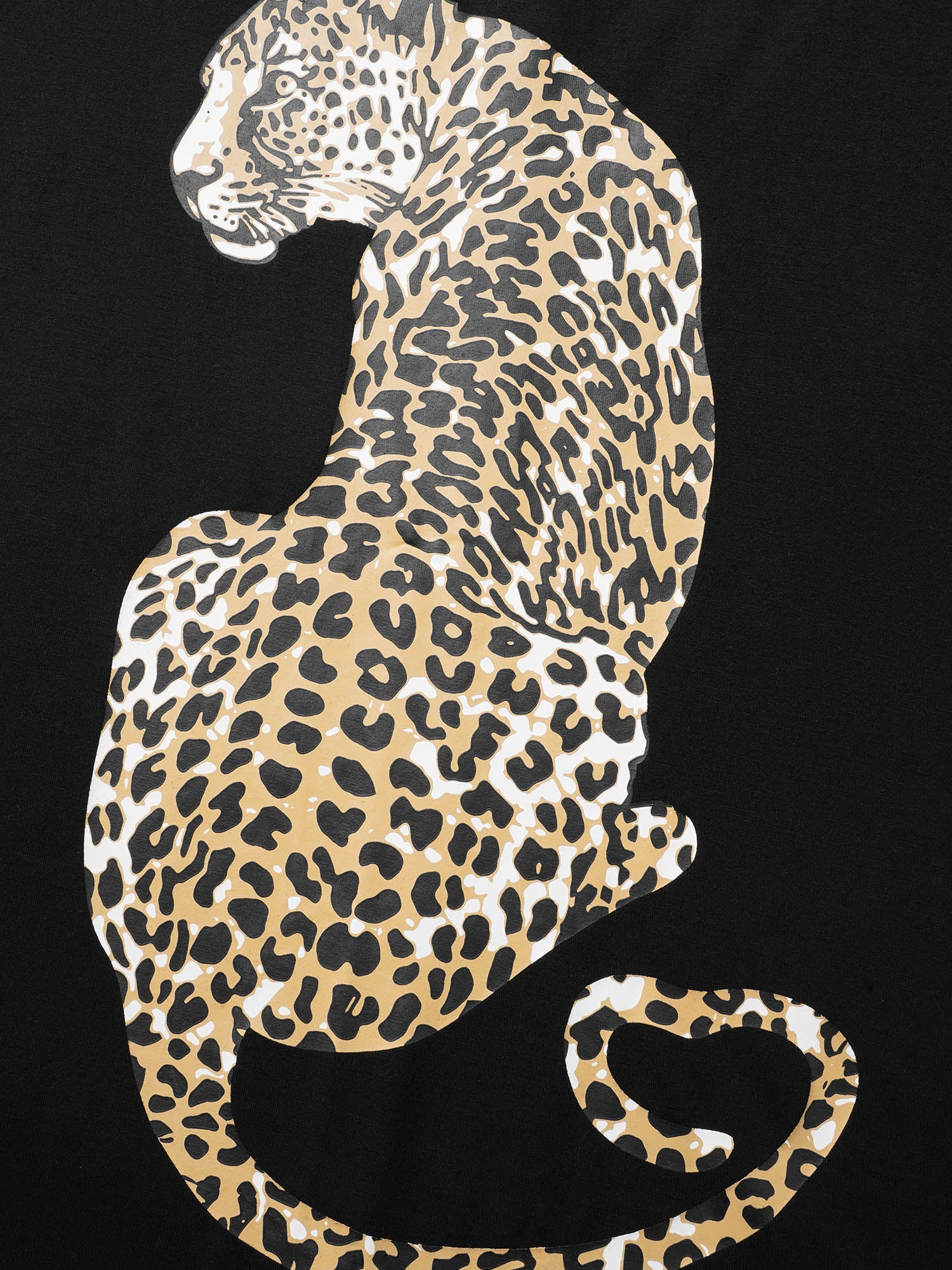 Leopard Print Square Neck Tie Knot Dress