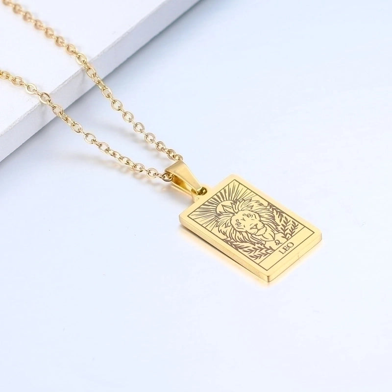 Minimalist Constellation Stainless Steel Plating Necklace