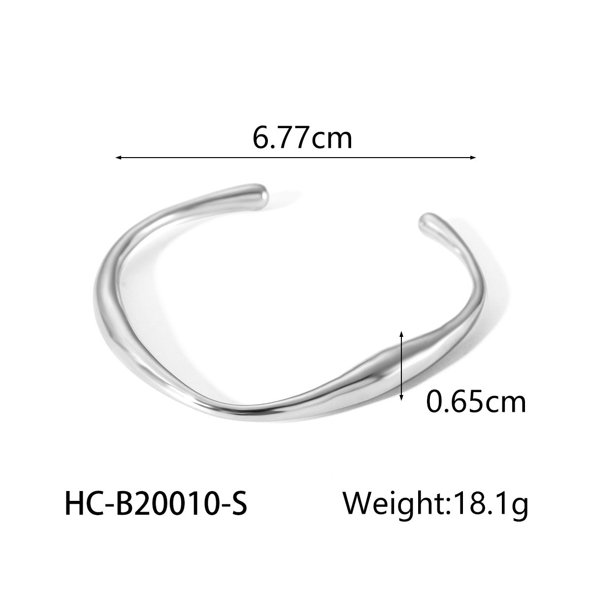 Circle Stainless Steel Electroplating Bangles