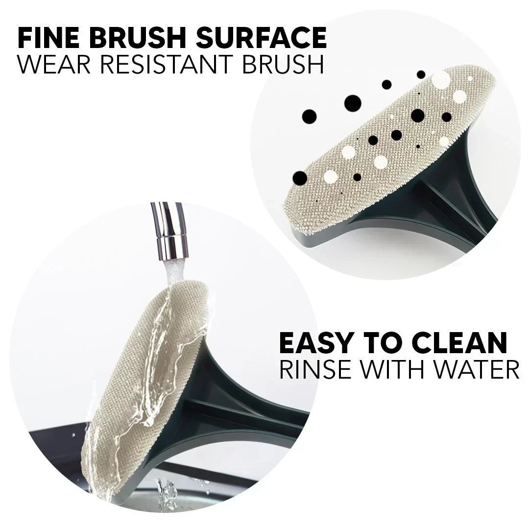 (Summer Hot Sale- 50% OFF) 2 In 1 Screen Window Cleaning Brush