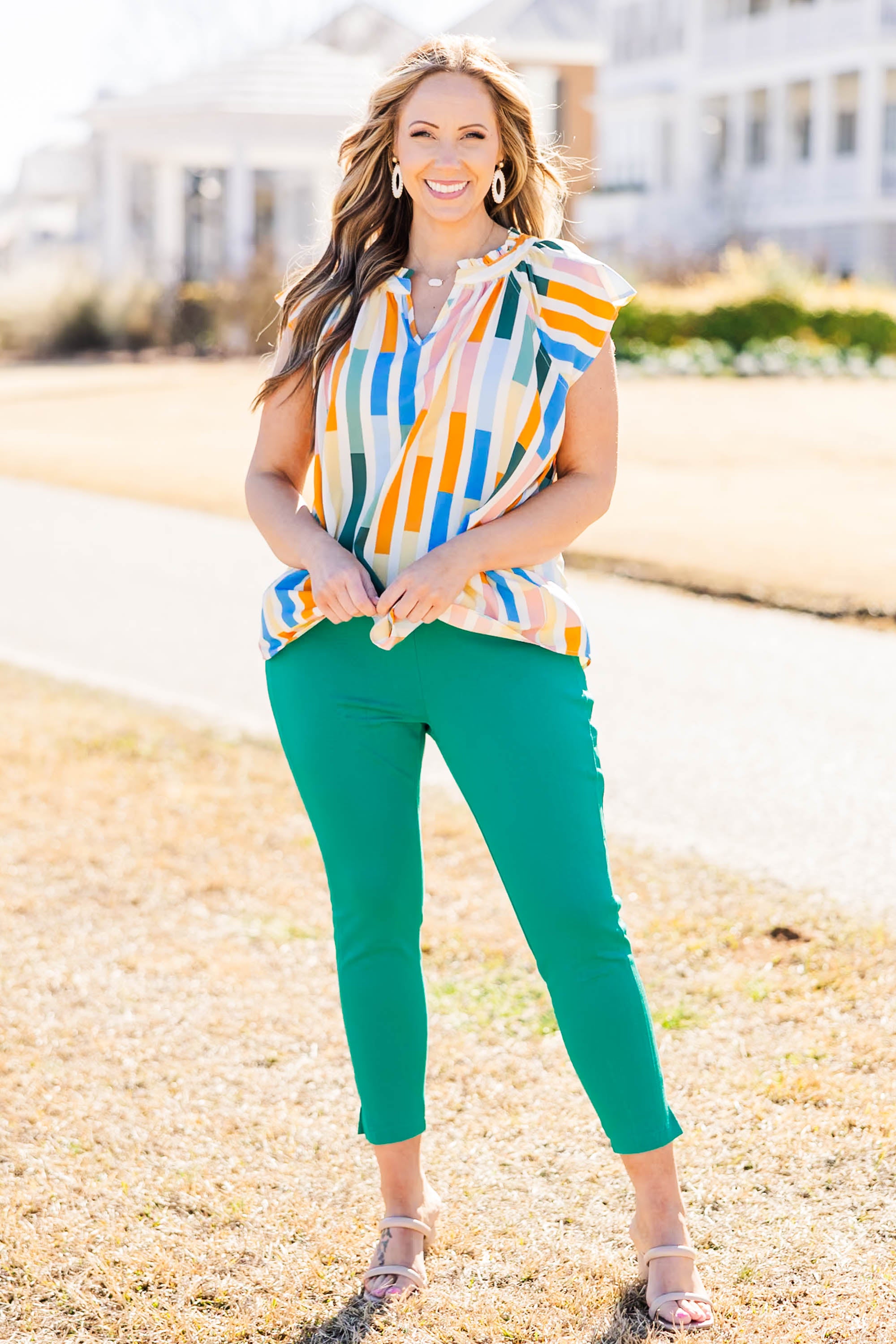 Having Spring Fever Top. Orange