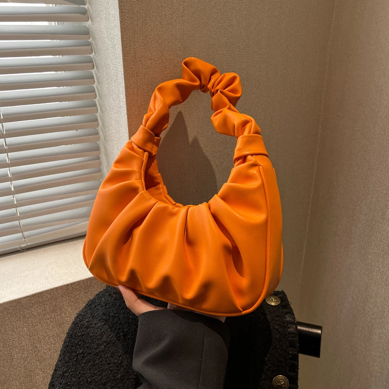 Women's All Seasons Pu Leather Elegant Underarm Bag