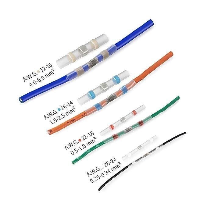 WATERPROOF SOLDER WIRE CONNECTOR KIT