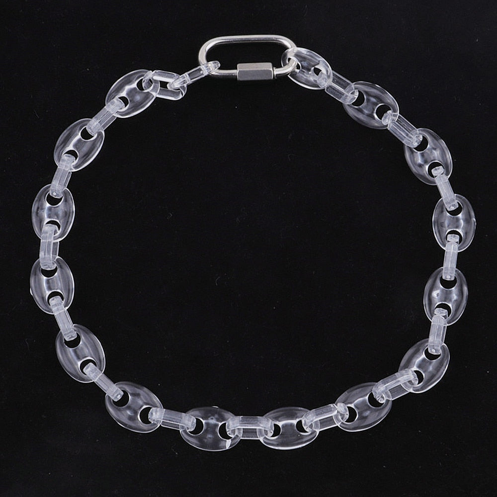 Iridescent Gucci Link Chain