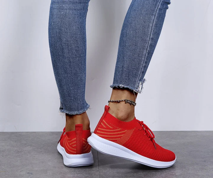 Summer Women Breathable Mesh Hollow Comfortable Casual Shoes