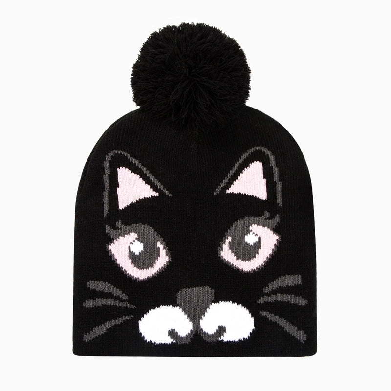 Children Unisex Cartoon Style Cute Animal Wool Cap