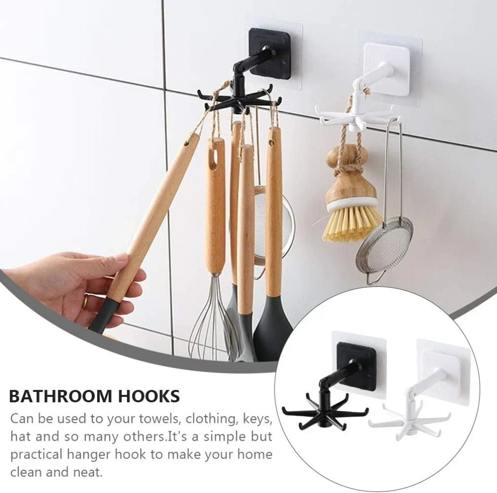 (🔥HOT SALE NOW - 48% OFF)- 360° Rotating Folding Hook——💕10PCS ($2.99/PCS)