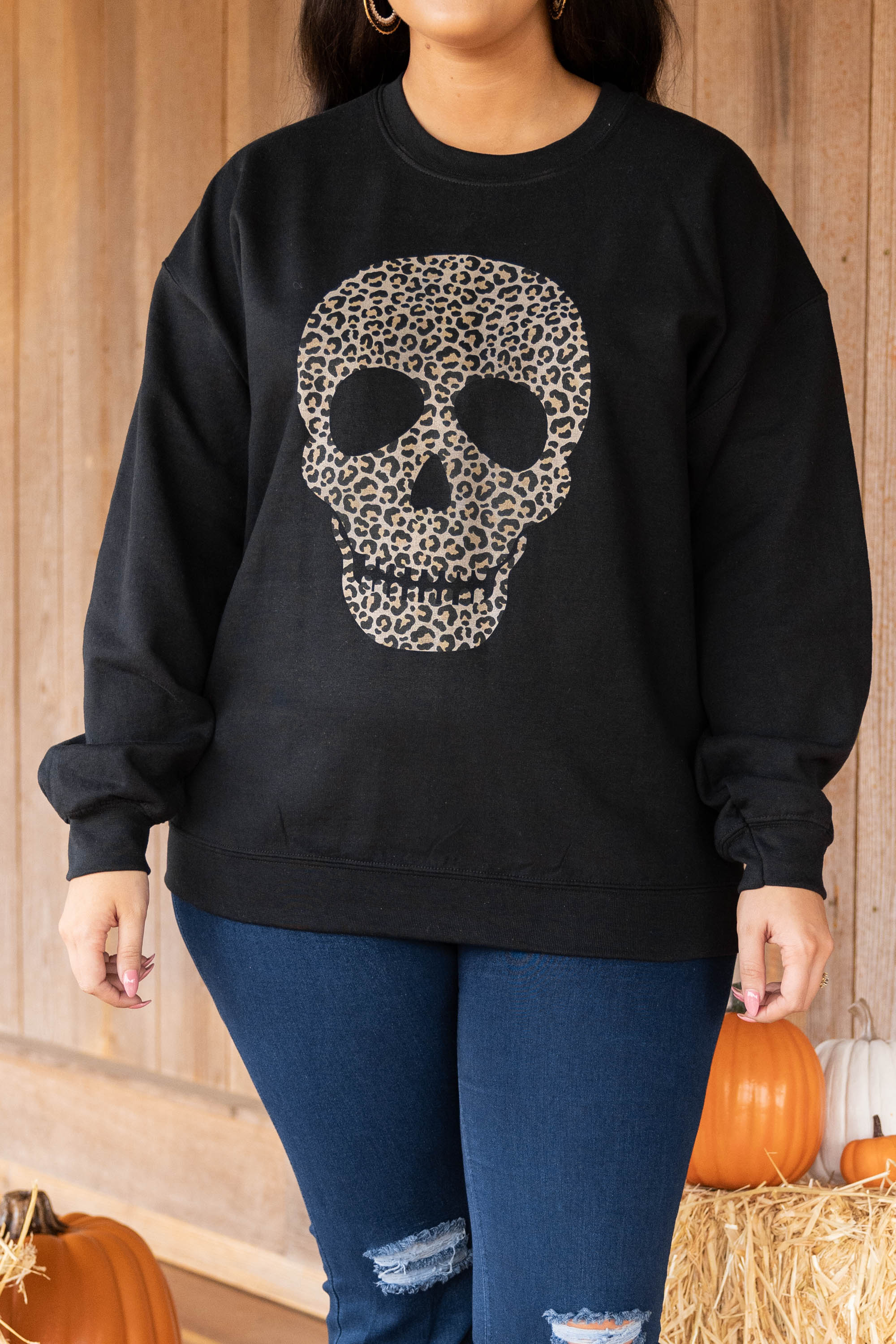 Bone To Be Wild Sweatshirt. Black