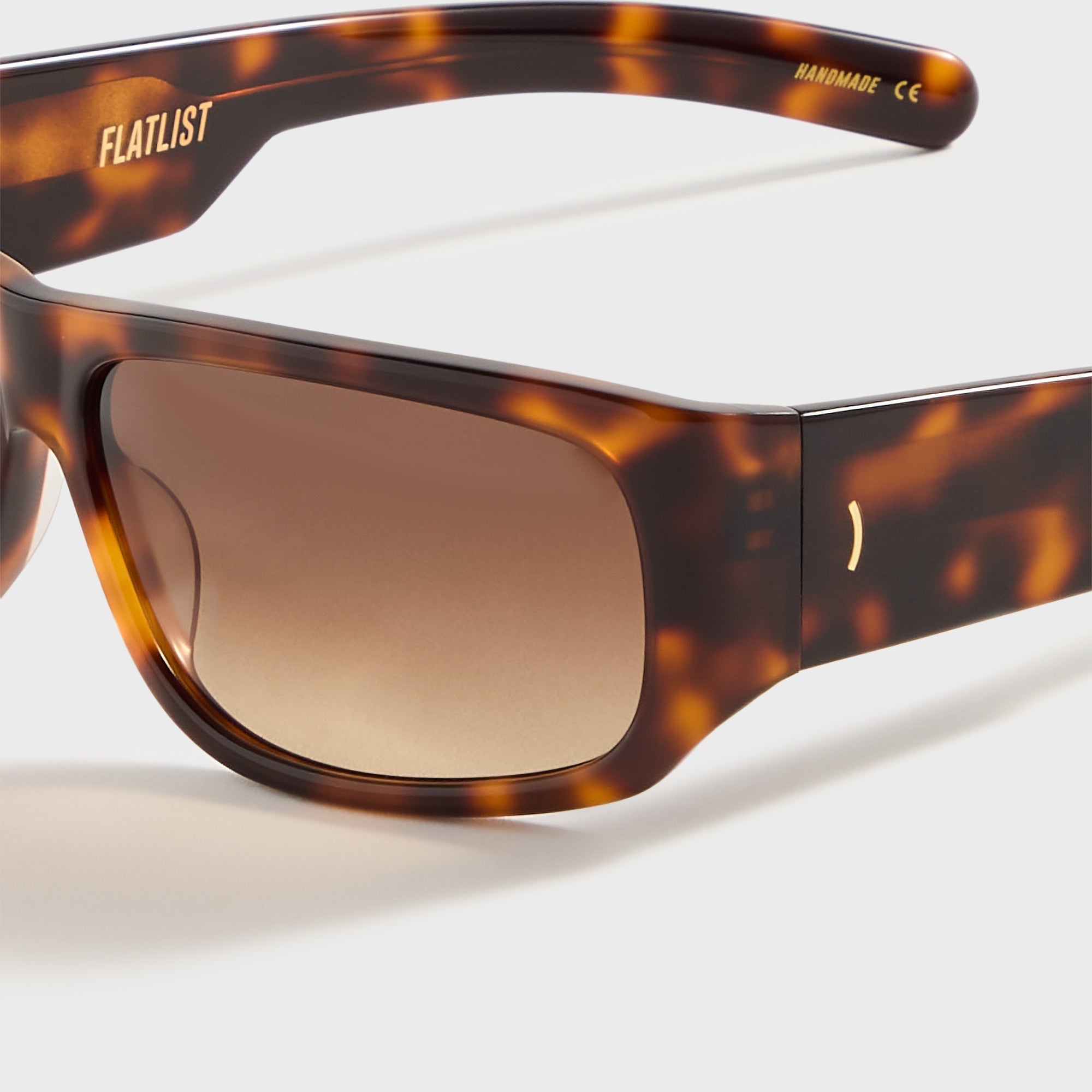 Flatlist April - Dark Tortoise / Brown Gradient Lens