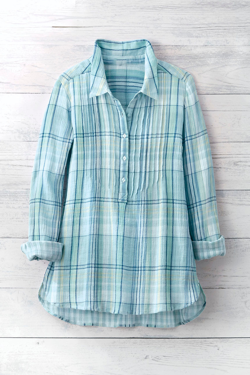 Ripple Creek Plaid Popover