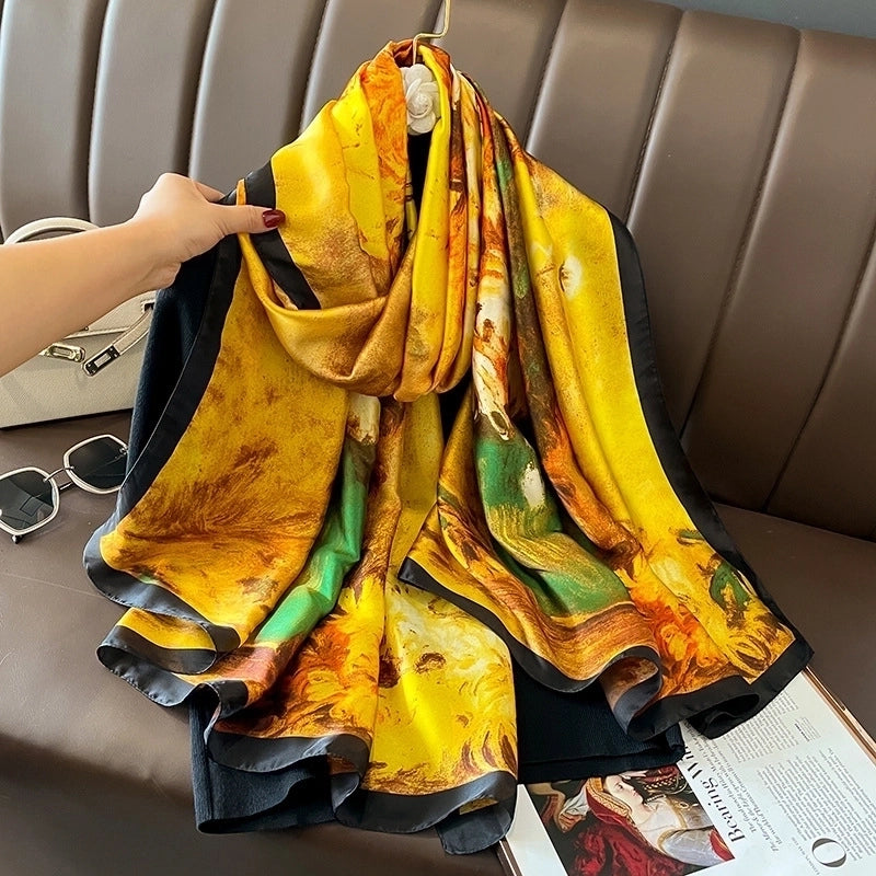Fashion Silk Scarf (707 Main Color) Nhcj0164-707 Main Color
