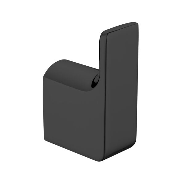 Nero Pearl Robe Hook - Matte Black / NR8082MB