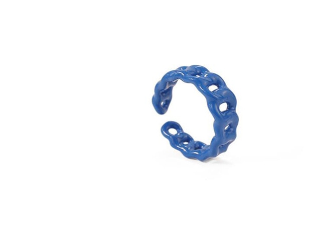 Hand-painted Solid Color Irregular Rings