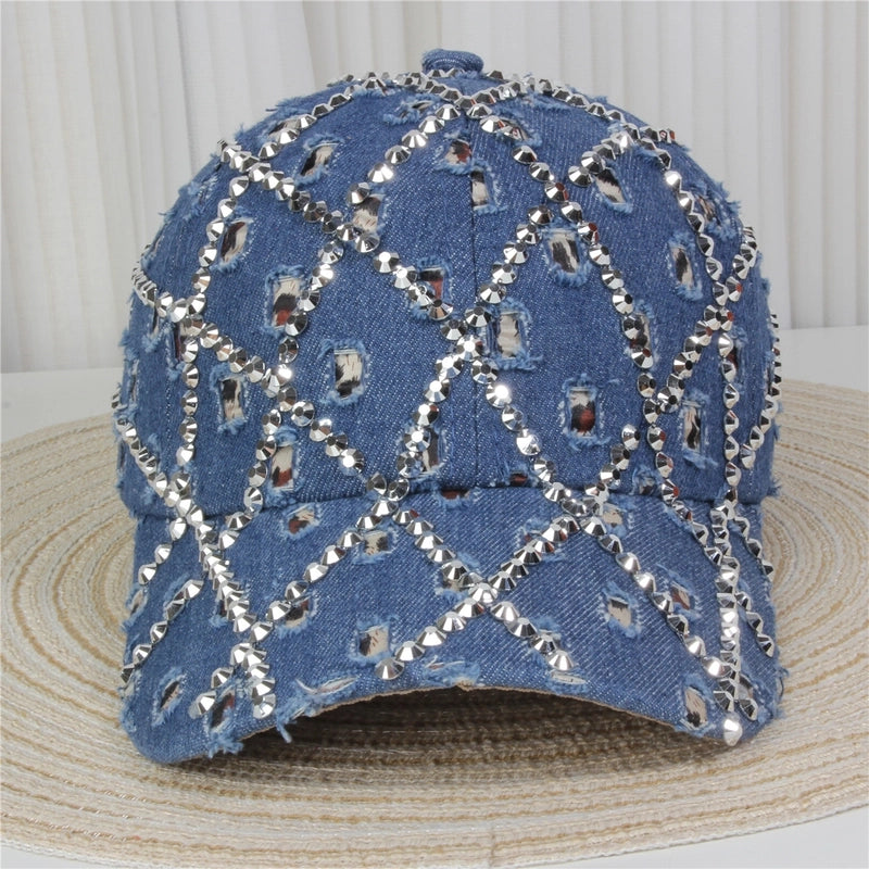 Unisex Streetwear Letter Usa Flower Curved Eaves Baseball Cap