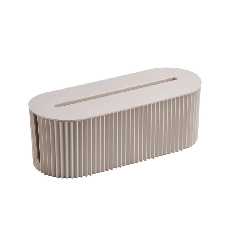 Elegant Lady Minimalist Solid Color PP Wire Storage Artifact