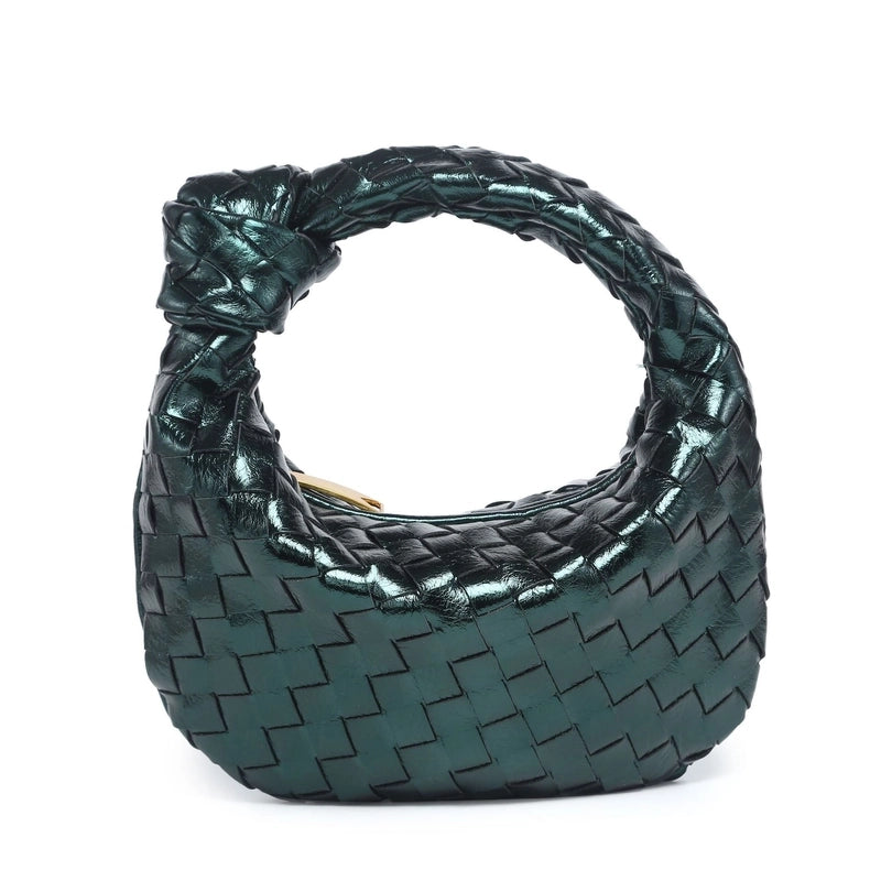Women's Small Pu Leather Solid Color Streetwear Dumpling Shape Zipper Handbag