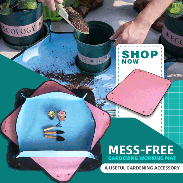 30 🔥(New Year Hot Sale - Save 50% OFF)Mess-Free Gardening Working Mat-Buy 4 Get Extra 20% OFF