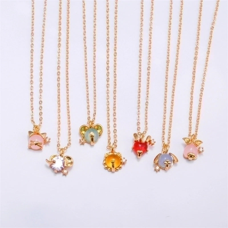 Brass Plating Animal Copper Necklaces