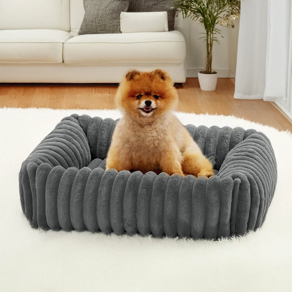 Warmth Cozy Four-Sided Orthopedic Support Bolstered Dog & Cat Bed