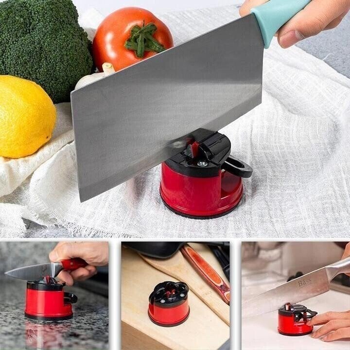 (🔥Promotion - 49% OFF) Suction Cup Whetstone - 👍Buy 2 Get 2 Free