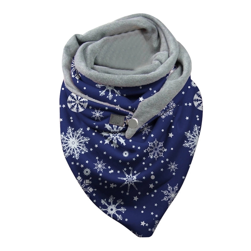 Unisex Cute Ditsy Floral Winter Scarves