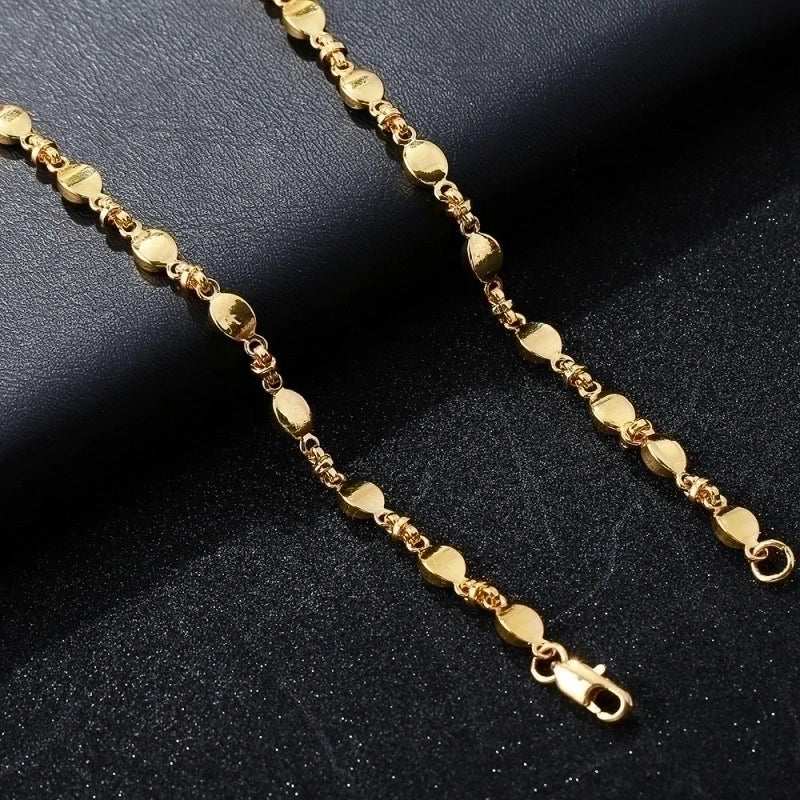 Minimalist Leaf Titanium Steel Bracelets 1 Piece