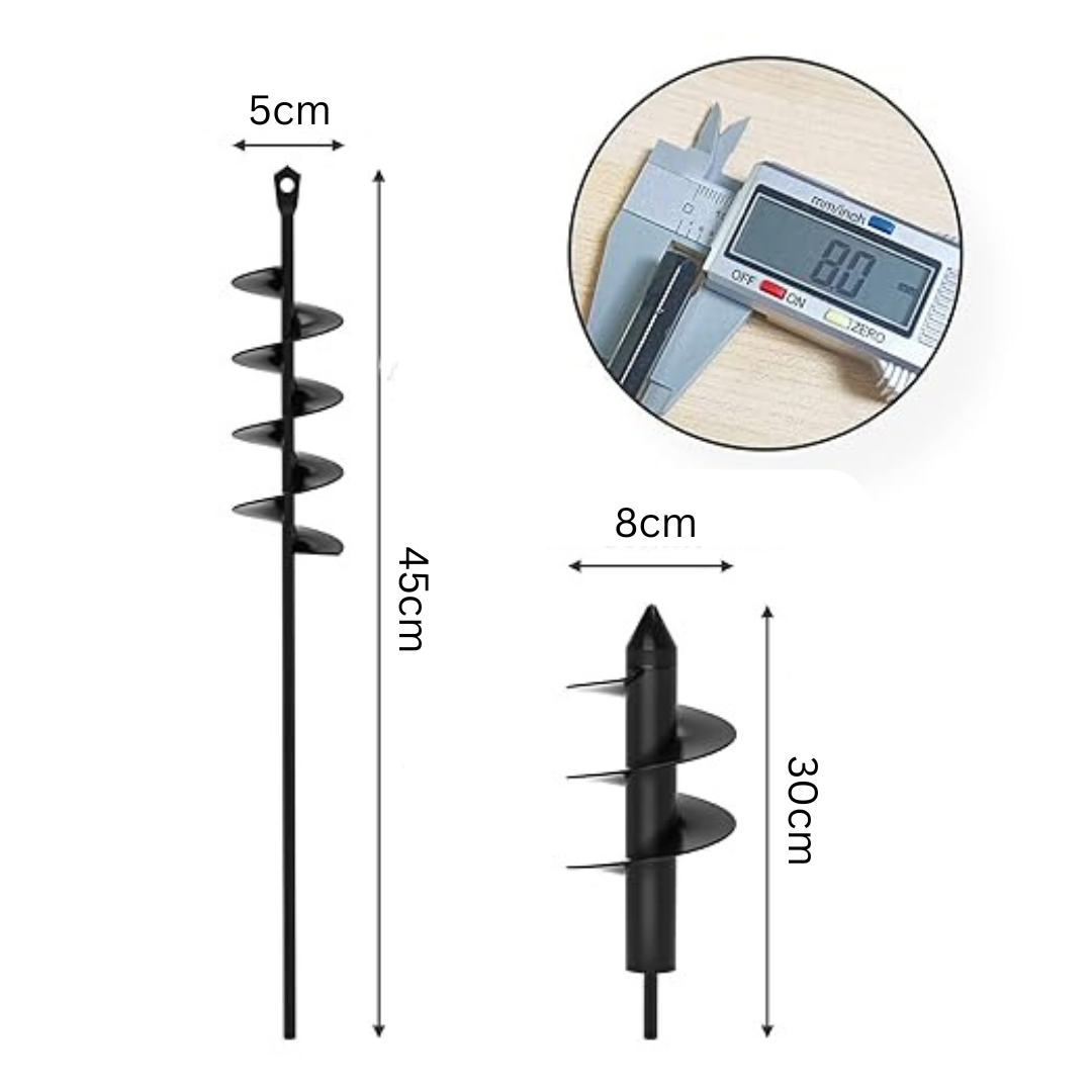 GARDEN AUGER DRILL BIT FOR PLANTING