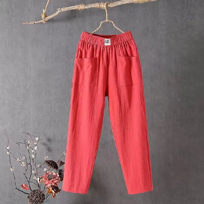 Último Día 49% OFF🎁Pantalones Sueltos de Mujer