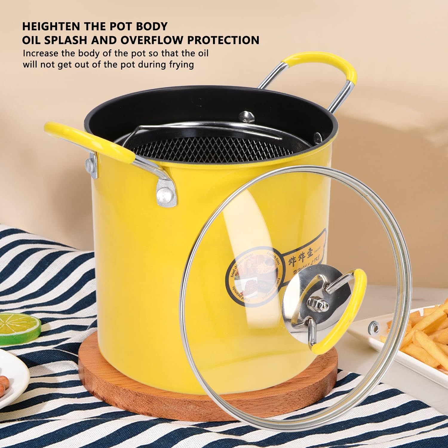 LUXOR DEEP FRYER STRAINER POT 3L