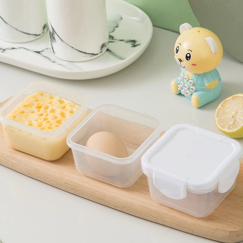 Sealed Fresh-keeping Box Food Grade Thickened Baby Food Supplementary Box 150ML Children's Household Sauce Sub-packaging Storage Box