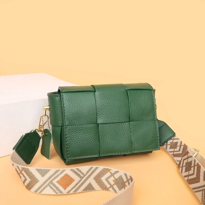 Women's Small All Seasons Leather Vintage Style Classic Style Shoulder Bag