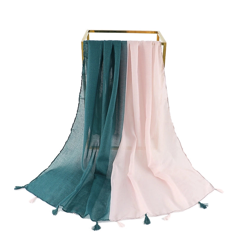 Unisex Vacation Sweet Geometric Polyester Scarf