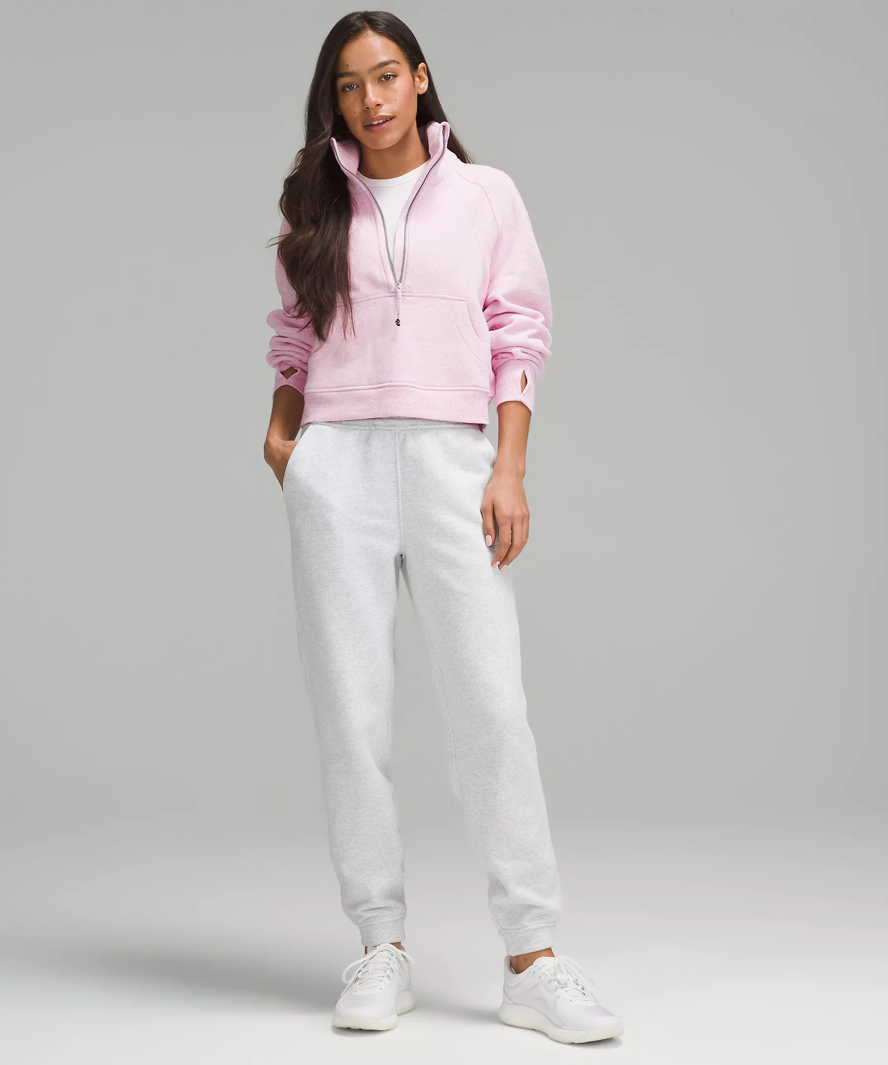 lululemon Scuba Oversized Funnel-Neck Half Zip