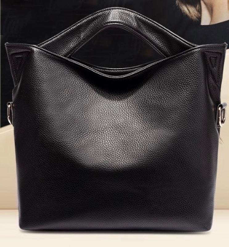 Women's Medium Pu Leather Leather Solid Color Classic Style Zipper Handbag