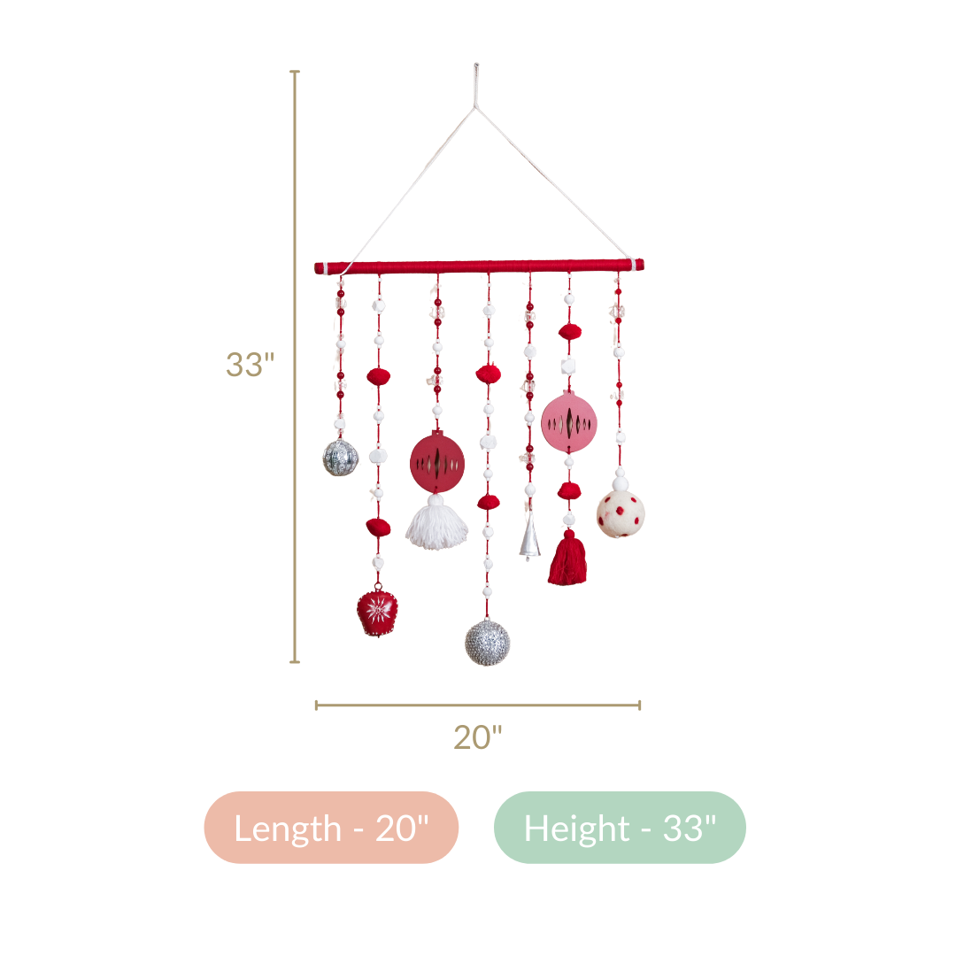 Christmas Charms Wall Hanging