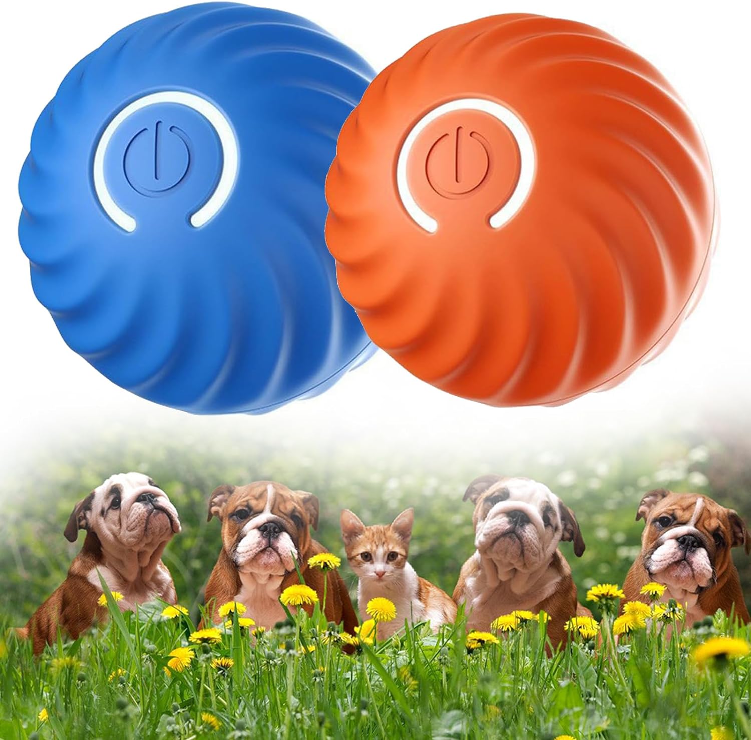 🎁2023-Christmas Hot Sale🎁Automatic smart teasing dog ball that can't be bitten🐶