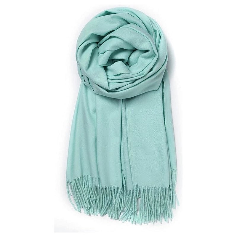 Double-sided Cashmere-like Autumn And Winter Couple Mid-length Warm  Sweet Women's Scarf Shawl