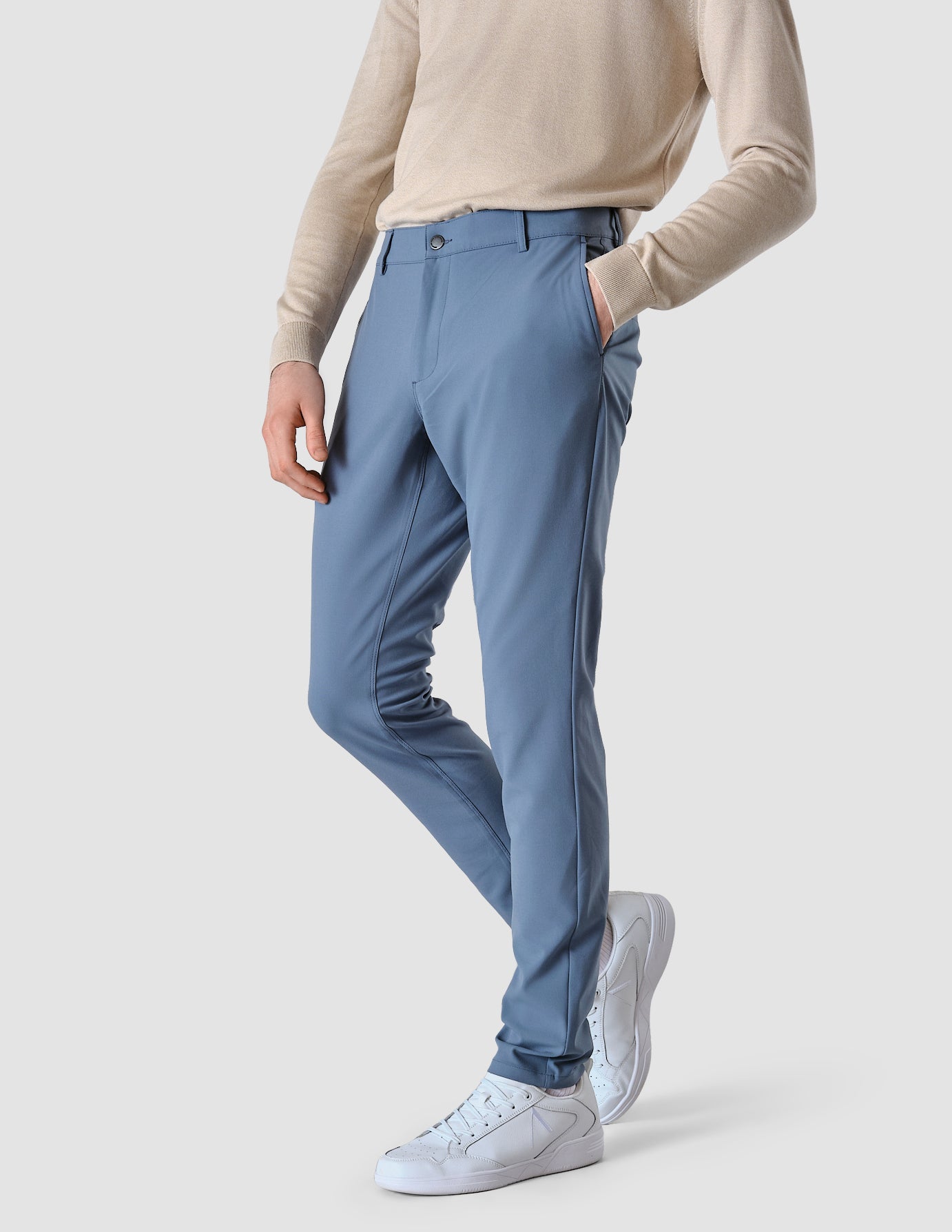 Pants Slim Blue Mirage