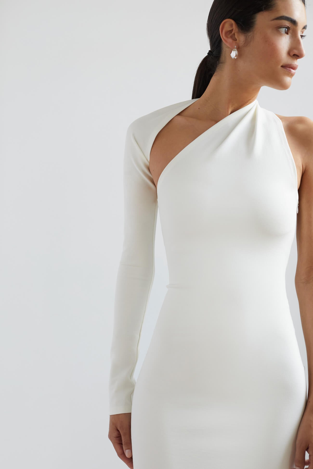Manhattan One Shoulder Gown