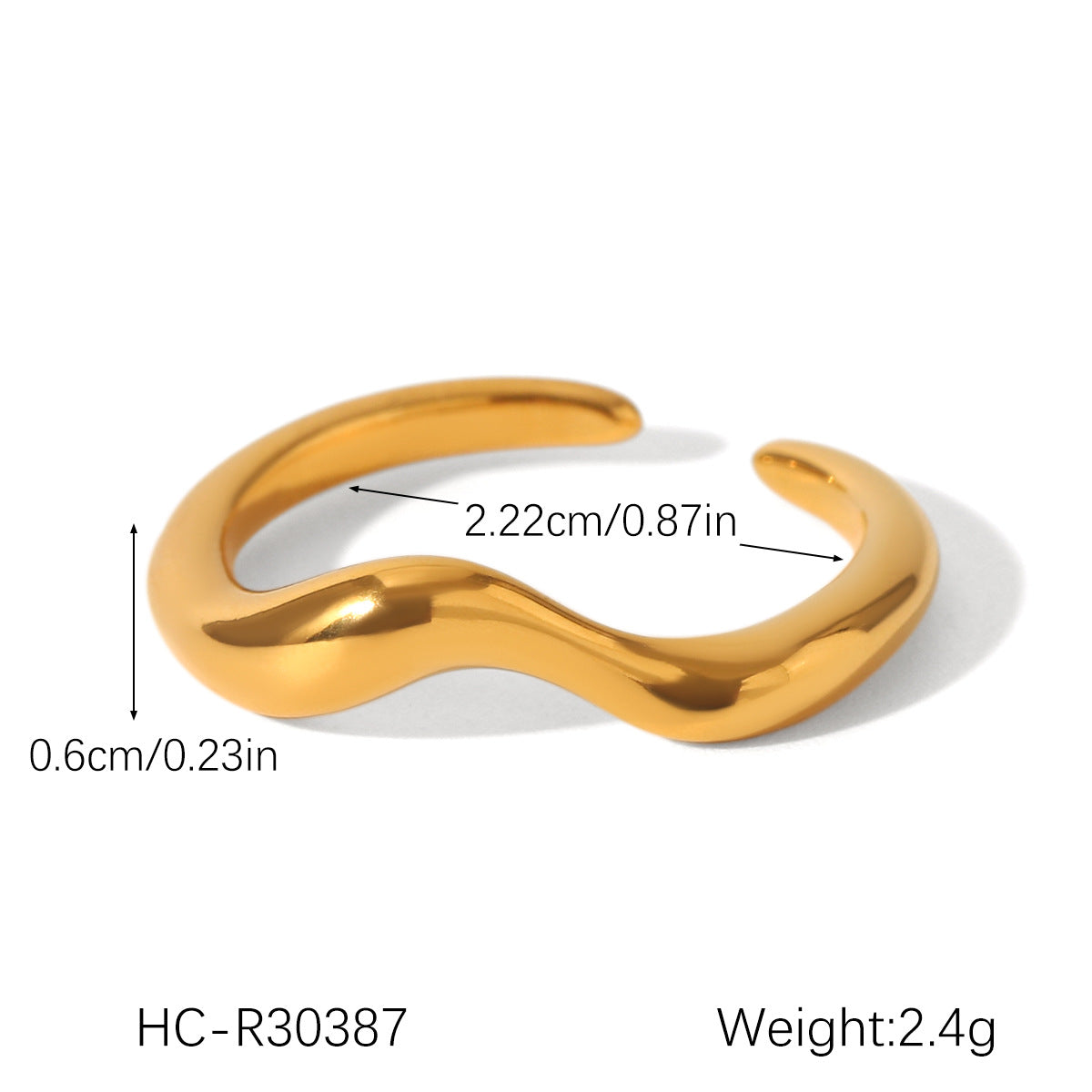 Stainless Steel Diamond Ring Stacking Ring Titanium Steel Bracelet Women