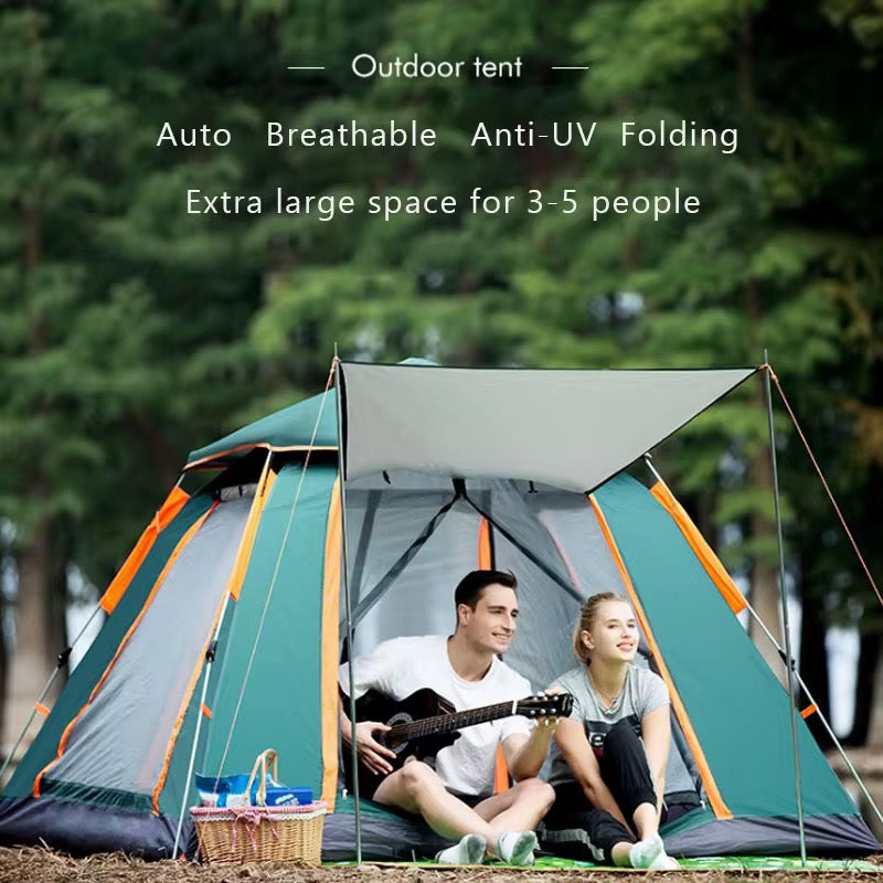 Instant Automatic Camping Tent Sun Protection with Cabin Tent 6-10person