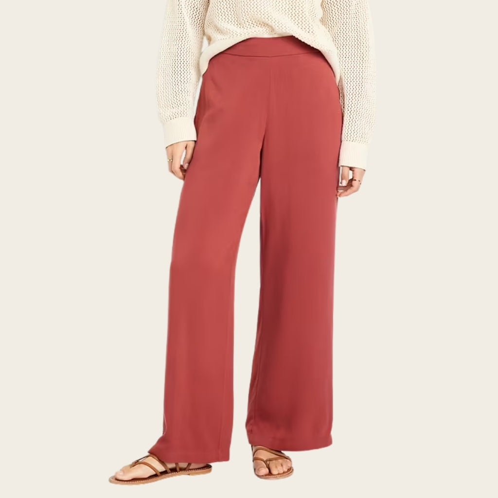 High Rise Playa Wide Pants
