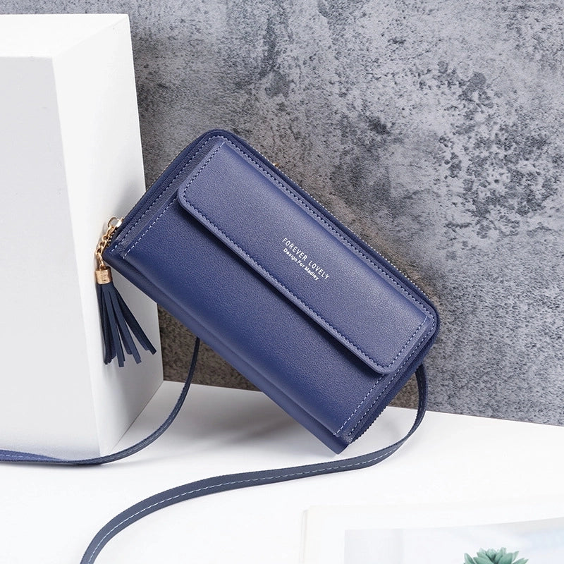 Women's All Seasons Pu Leather Fashion Phone Wallet