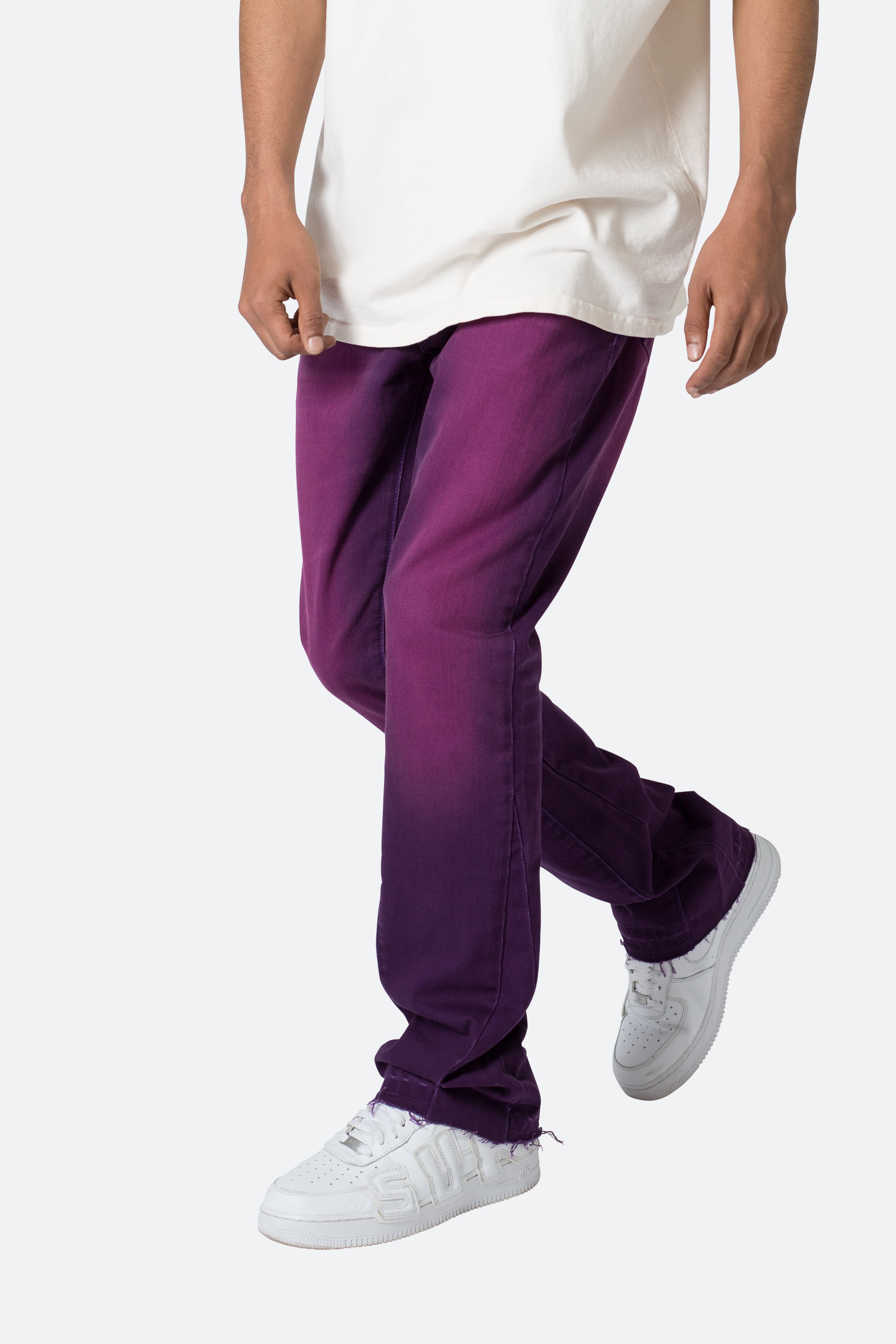 B512 Flare Denim - Purple